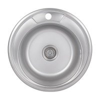Кухонна мийка Brinex 490-A 0,6 мм Satin (BRIN490SAT06) Кухонна мийка Brinex 490-A 0,6 мм Satin (BRIN490SAT06)