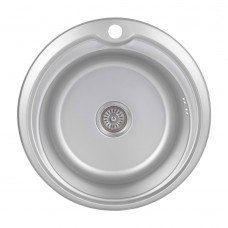 Кухонная мойка Brinex 510-D 0,8 мм Micro Decor (BRIN510MDEC08)