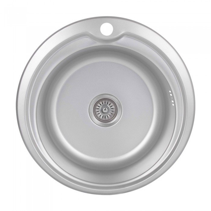 Кухонная мойка Brinex 510-D 0,8 мм Micro Decor (BRIN510MDEC08)