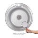Кухонна мийка Brinex 510-D 0,8 мм Satin (BRIN510SAT08) Кухонна мийка Brinex 510-D 0,8 мм Satin (BRIN510SAT08)