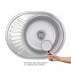 Кухонная мойка Brinex 5745 0,8 мм Satin (BRIN5745SAT08) Кухонная мойка Brinex 5745 0,8 мм Satin (BRIN5745SAT08)