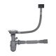 Кухонная мойка Brinex 5848 0,8 мм Micro Decor (BRIN5848MDEC08)