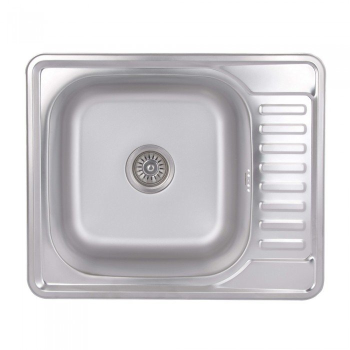 Кухонная мойка Brinex 5848 0,8 мм Satin (BRIN5848SAT08)