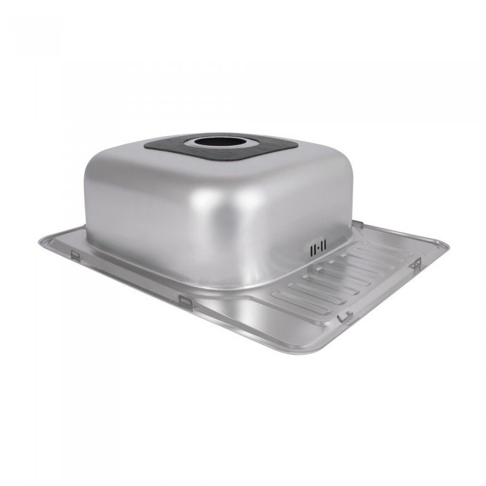 Кухонная мойка Brinex 5848 0,8 мм Satin (BRIN5848SAT08)