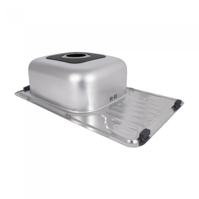 Кухонная мойка Brinex 6642 0,8 мм Satin (BRIN6642SAT08)