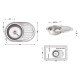 Кухонная мойка Brinex 7750 0,8 мм Satin (BRIN7750SAT08)