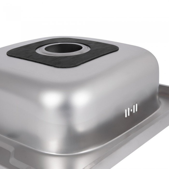 Кухонная мойка Brinex 5050 0,6 мм Satin (BRIN5050SAT06)