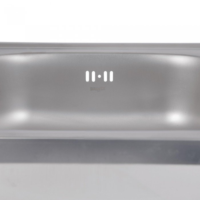 Кухонная мойка Brinex 5050 0,6 мм Satin (BRIN5050SAT06)