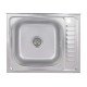 Кухонная мойка Brinex 6050-L 0,6 мм Satin (BRIN6050LSAT06)