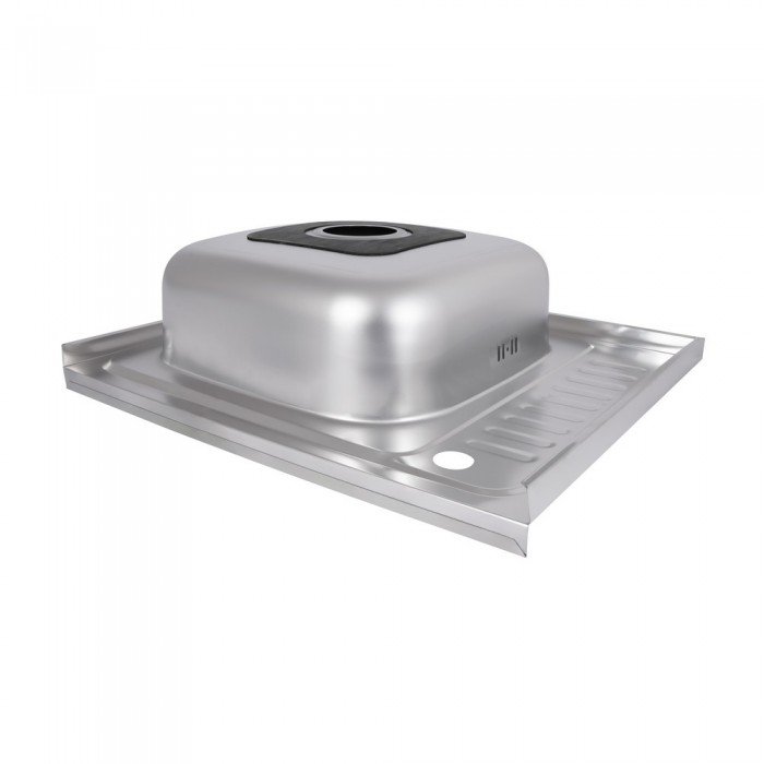 Кухонная мойка Brinex 6050-L 0,6 мм Satin (BRIN6050LSAT06)