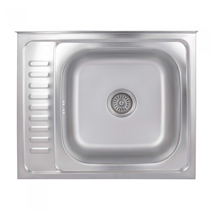 Кухонная мойка Brinex 6050-R 0,6 мм Satin (BRIN6050RSAT06) Кухонная мойка Brinex 6050-R 0,6 мм Satin (BRIN6050RSAT06)
