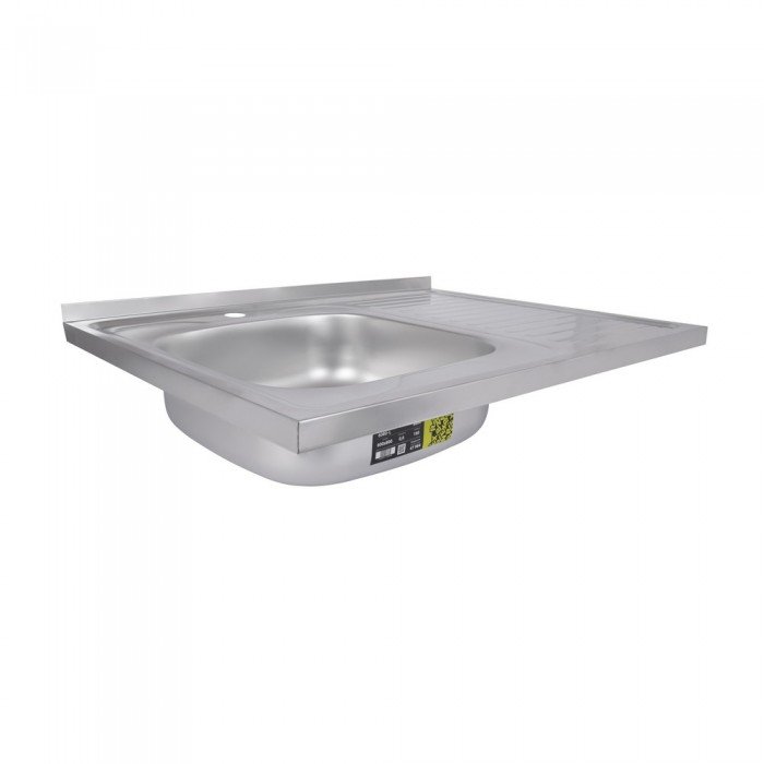 Кухонная мойка Brinex 6080-L 0,6 мм Satin (BRIN6080LSAT06)