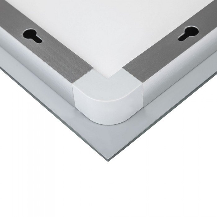 Зеркало Qtap Mideya (DC-F613) 700х500 с LED-подсветкой Touch, с антизапотеванием, диммером QT2078NCF7050W
