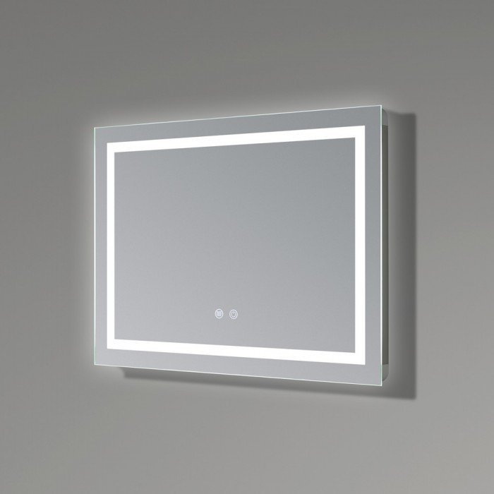 Зеркало Qtap Mideya (DC-F613) 700х500 с LED-подсветкой Touch, с антизапотеванием, диммером QT2078NCF7050W