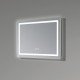 Зеркало Qtap Mideya (DC-F614) 700х500 с LED-подсветкой Touch, с антизапотеванием, диммером QT2078NCF07050W
