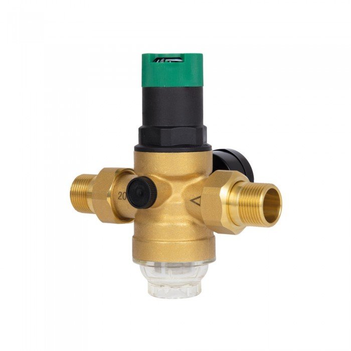 Фильтр самопромывной Thermo Alliance Forte 3/4" с редуктором для холодной воды SF128W20