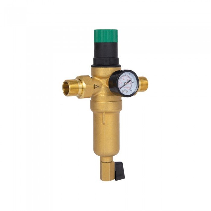 Фильтр самопромывной Thermo Alliance Forte 3/4" с редуктором для горячей воды SF128W20H Фильтр самопромывной Thermo Alliance Forte 3/4" с редуктором для горячей воды SF128W20H