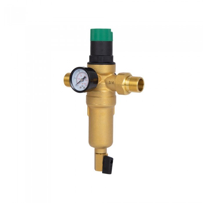 Фильтр самопромывной Thermo Alliance Forte 3/4" с редуктором для горячей воды SF128W20H Фильтр самопромывной Thermo Alliance Forte 3/4" с редуктором для горячей воды SF128W20H