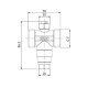 Клапан антифриз Icma №609 1" для тепловых насосов 90609AF06 Клапан антифриз Icma №609 1" для тепловых насосов 90609AF06