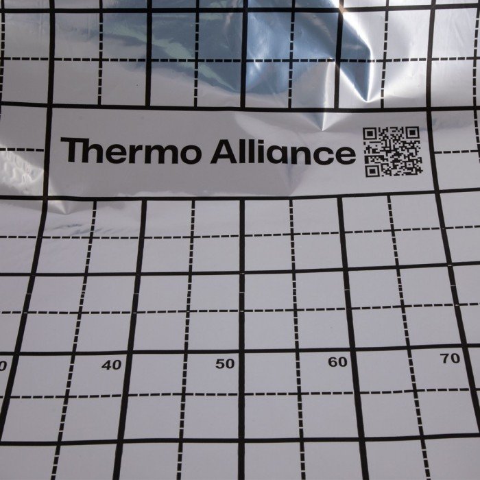 Пленка фольгированная Thermo Alliance Forte с разметкой 50 м² (105 мкр)