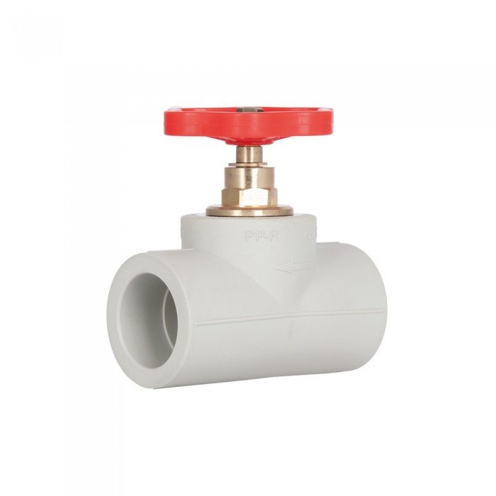 Кран PPR Blue Ocean вентильный 32, короткий