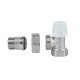 Кран радиаторный Icma 1/2" угловой без ручки №805
