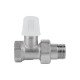 Кран радиаторный Icma 1/2" прямой без ручки №815
