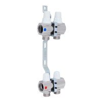 Коллектор Icma 1" 2 выхода, без расходомера №K005