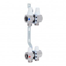 Коллектор Icma 1" 2 выхода, без расходомера №K005