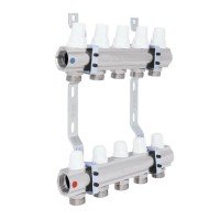 Коллектор Icma 1" 5 выходов, без расходомера №K005