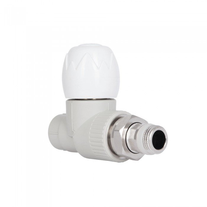 Кран радиаторный PPR Blue Ocean 20х1/2" прямой Кран радиаторный PPR Blue Ocean 20х1/2" прямой