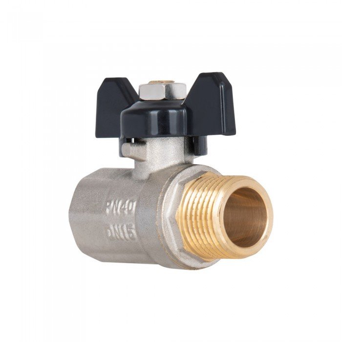 Кран кульовий SD Plus 1/2" ВЗ для води (метелик) SD607W15