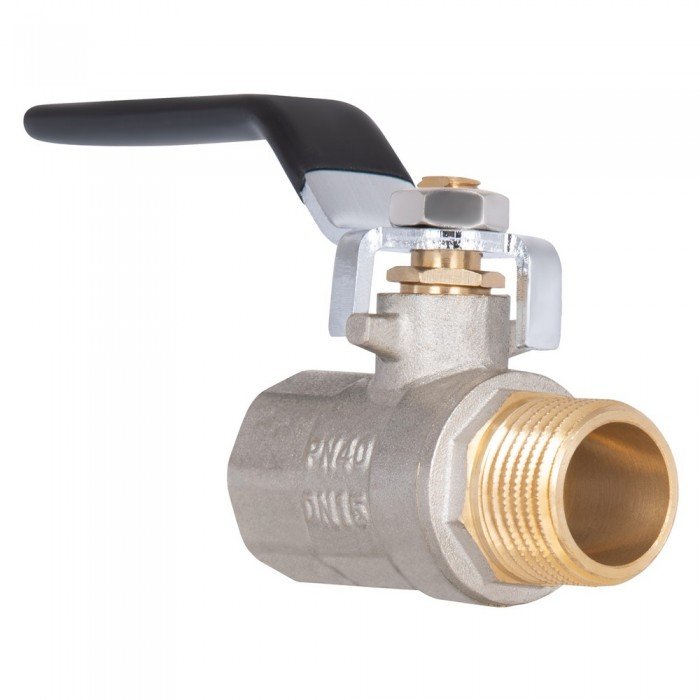 Кран шаровой SD Plus 1/2" ВН для воды (рычаг) SD605W15