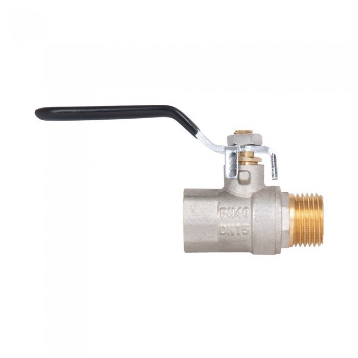 Кран шаровой SD Plus 1/2" ВН для воды (рычаг) SD605W15