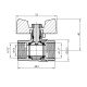 Кран кульовий SD Plus 1/2" ВР для газу (метелик) SD602G15 Кран кульовий SD Plus 1/2" ВР для газу (метелик) SD602G15