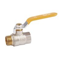Кран шаровой SD Plus 1/2" ВН для газа (рычаг) SD605G15