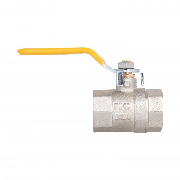 Кран кульовий SD Plus 3/4" ВР для газу (важіль) SD600G20