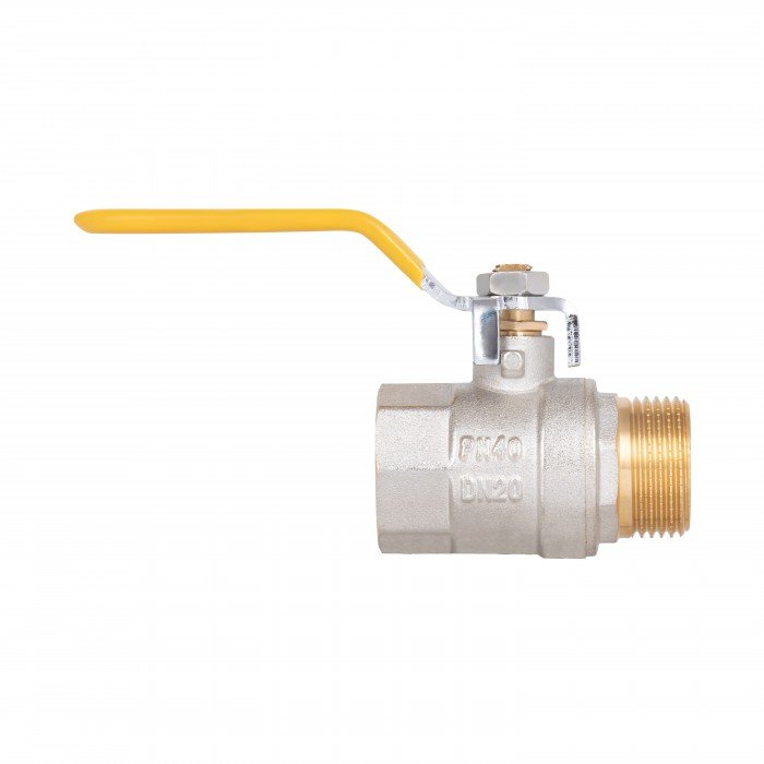 Кран кульовий SD Plus 3/4" ВЗ для газу (важіль) SD605G20