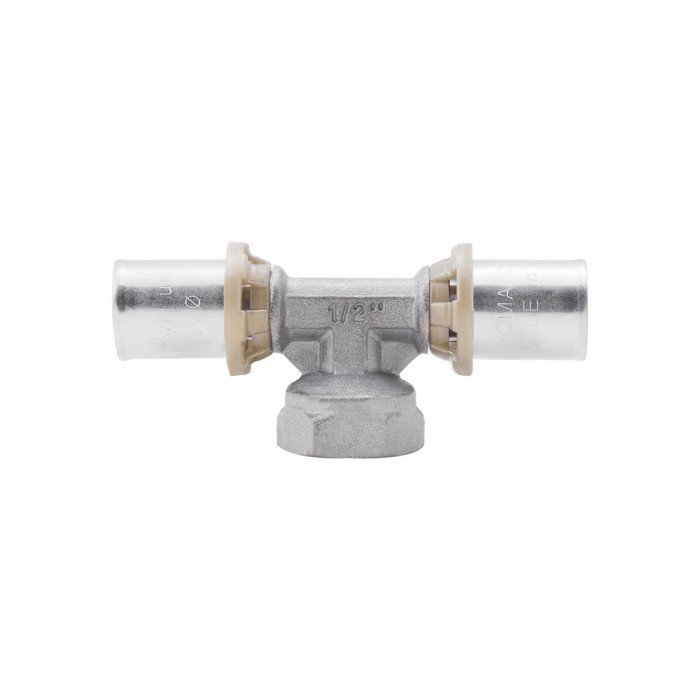 Трійник прес Icma 16х1/2"х16 ВР №408