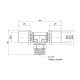 Трійник прес Icma 20х1/2"х20 ЗР №407