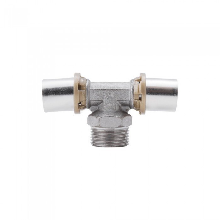 Тройник пресс Icma 20х3/4"х20 НР №407