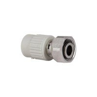 Муфта PPR евроконус с накидной гайкой Blue Ocean 20х3/4" ВР