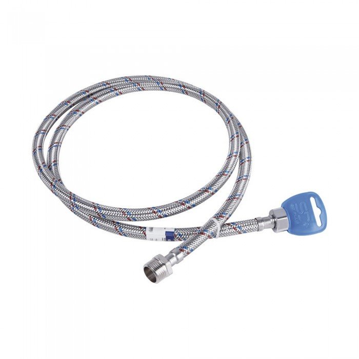 Гибкая подводка для воды SD Plus 150 см ГШ SD398W150
