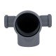 Колено канализационное TA Sewage 50х110х50х110, 90°