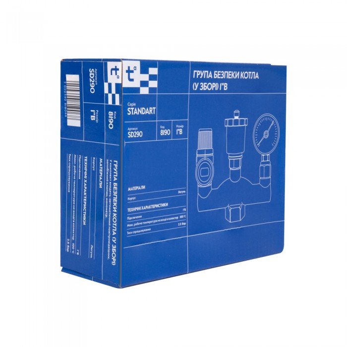 Группа безопасности котла Thermo Alliance Standart  1" SD290