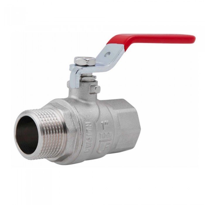 Кран шаровой SD Forte 1" ВН для воды (ручка) SF605W25