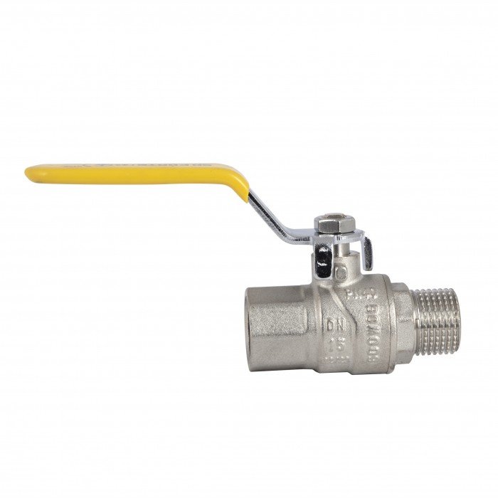 Кран кульовий SD Forte 1/2" ВЗ для газа (ручка) SF605G15