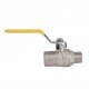 Кран кульовий SD Forte 1/2" ВЗ для газа (ручка) SF605G15 Кран кульовий SD Forte 1/2" ВЗ для газа (ручка) SF605G15