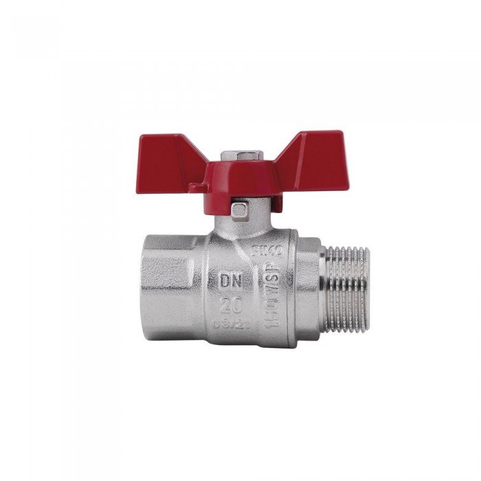 Кран шаровой SD Forte 3/4" ВН для воды (бабочка) SF607W20 Кран шаровой SD Forte 3/4" ВН для воды (бабочка) SF607W20