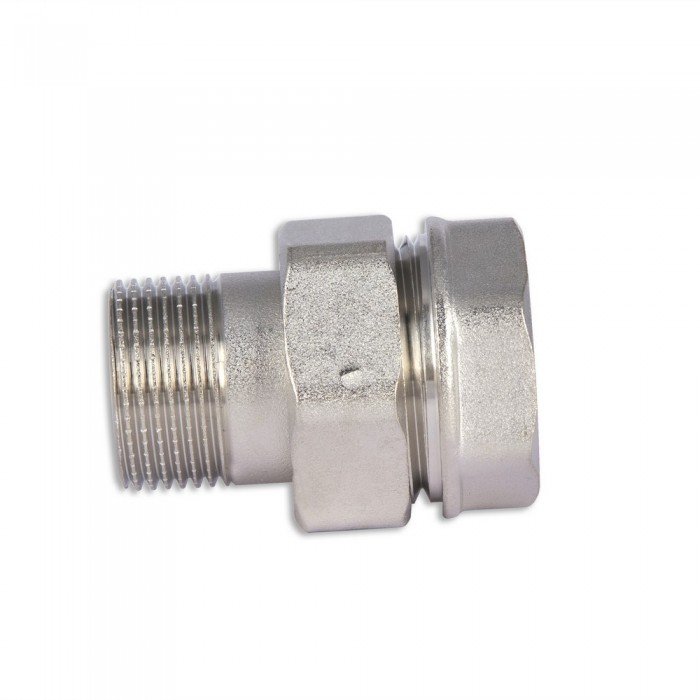 Сгон "Американка" SD Forte 1/2" прямой SF190W15